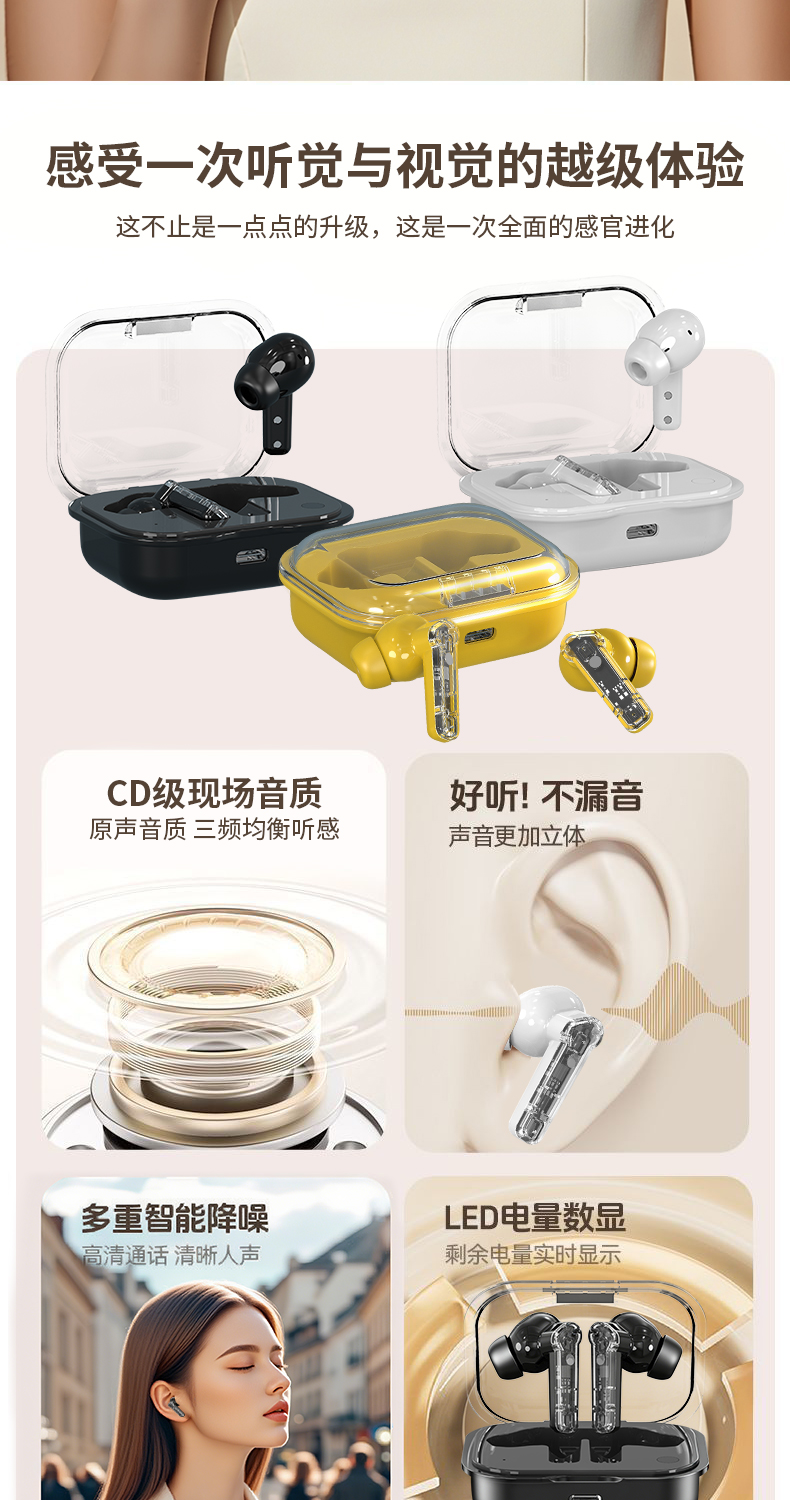 AI翻译耳机ST64 展示图 2