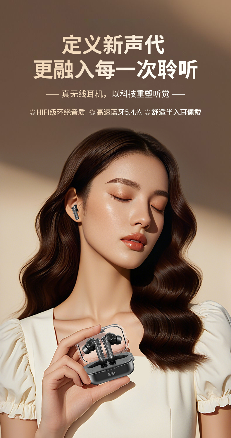 AI翻译耳机ST64 展示图 1